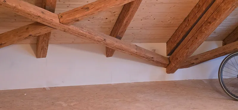 Dachausbau mit neuer Wärmedämmung